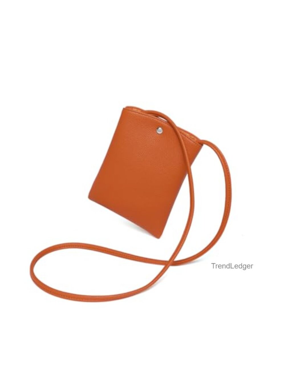 PU Leather Crossbody Phone Bag Women Hands-Free Purse